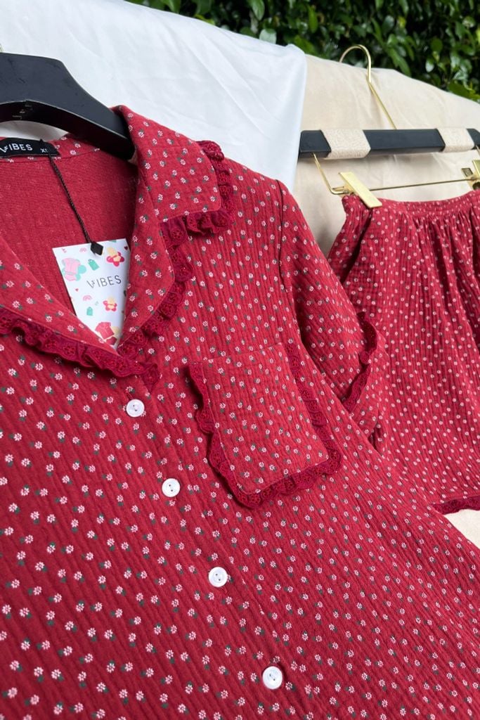 Pijama ngắn muslin Lumea Py Set
