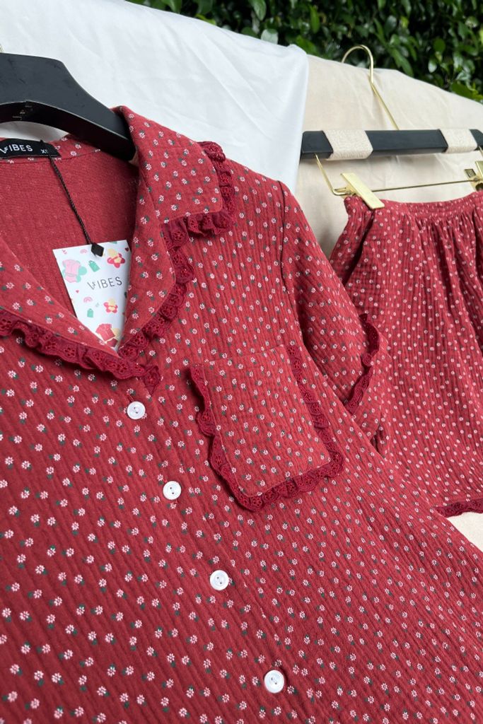 Pijama ngắn muslin Lumea Py Set