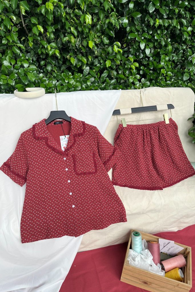 Pijama ngắn muslin Lumea Py Set