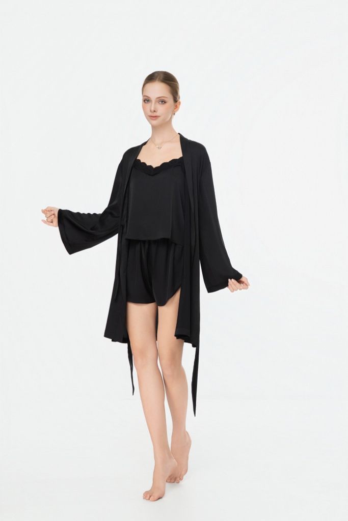 Áo choàng Lụa cao cấp Grace Silk Robe