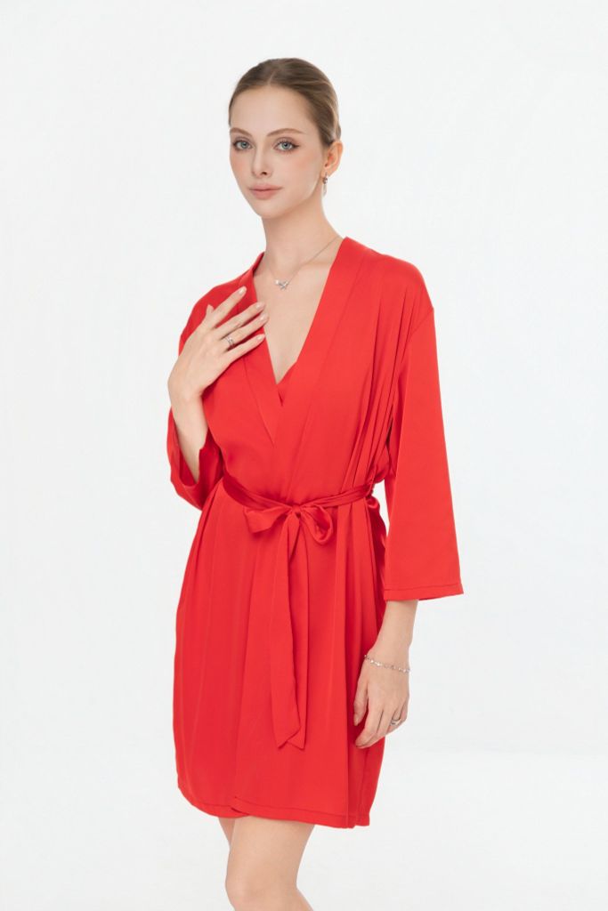 Áo choàng Lụa cao cấp Cherish Silk Robe