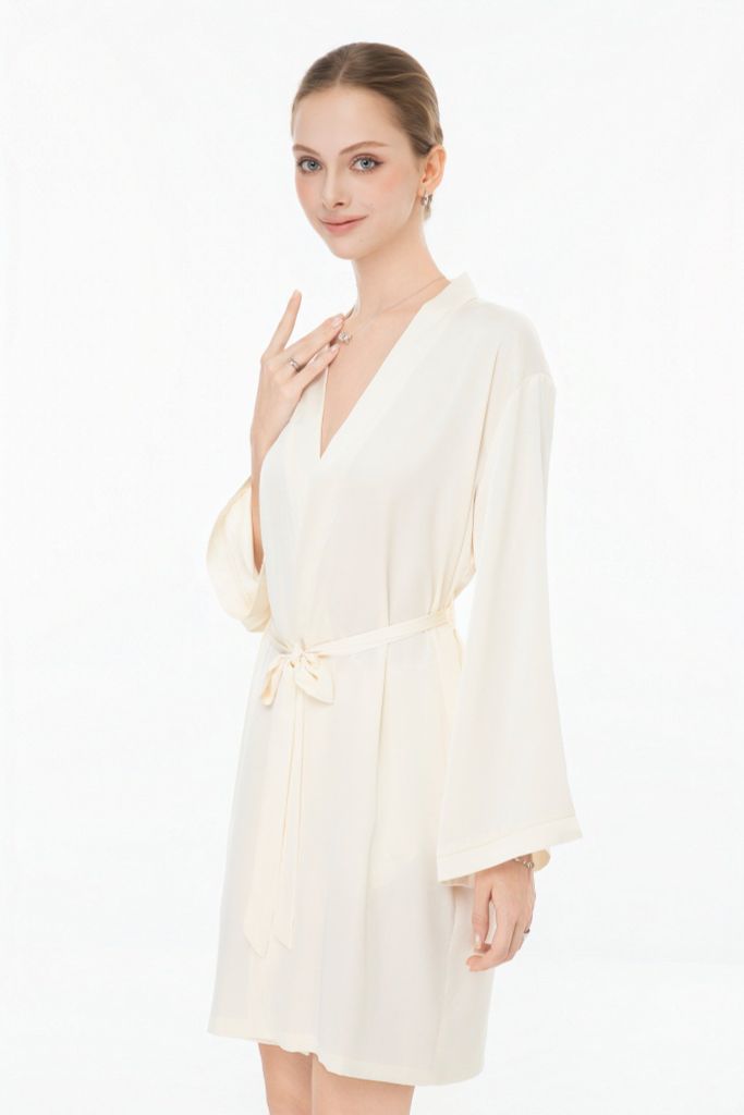 Áo choàng Lụa cao cấp Grace Silk Robe