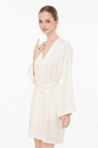 Áo choàng Lụa cao cấp Grace Silk Robe