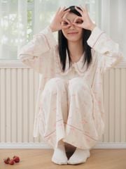 Pijama dài tay Freesize phom rộng FS Lily Long Sleeve Set