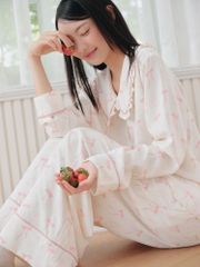Pijama dài tay Freesize phom rộng FS Lily Long Sleeve Set