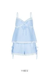 Đồ bộ 2 dây Liny Straps Set in Blue