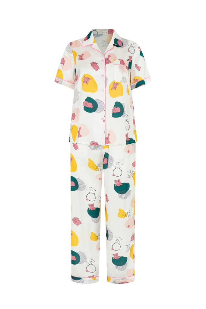 Pijama dài Piglet Long Py Set
