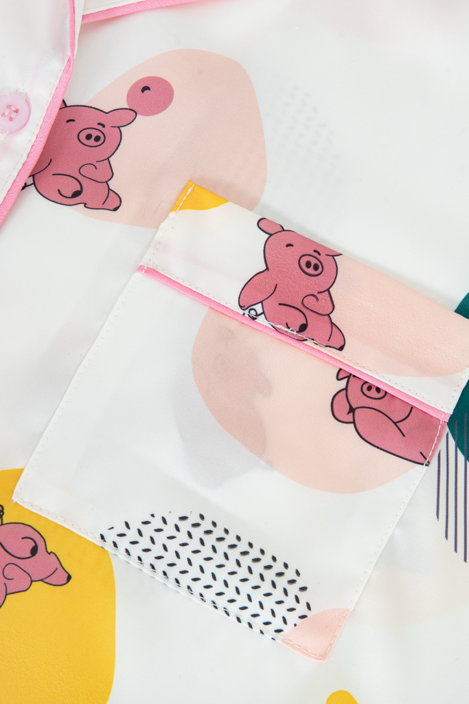 Pijama dài Piglet Long Py Set