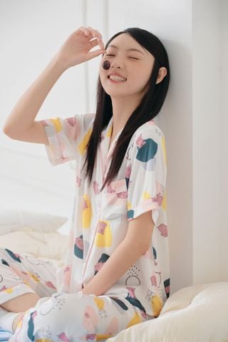 Pijama dài Piglet Long Py Set