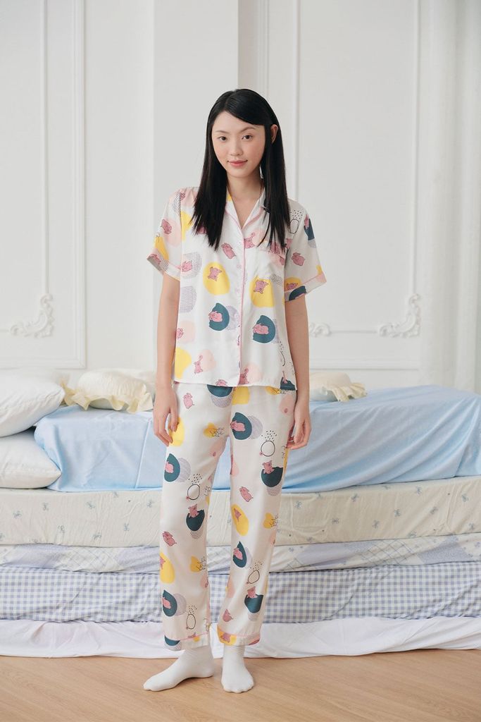 Pijama dài Piglet Long Py Set