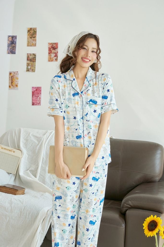 Pijama dài Seava Long Py Set