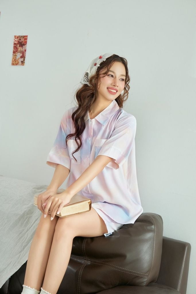 Pijama ngắn freesize FS Mellie Py Set