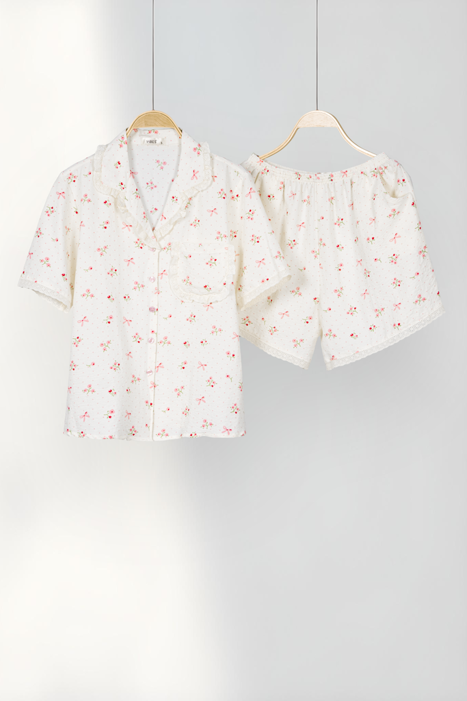 Pijama ngắn Fleura Py Set