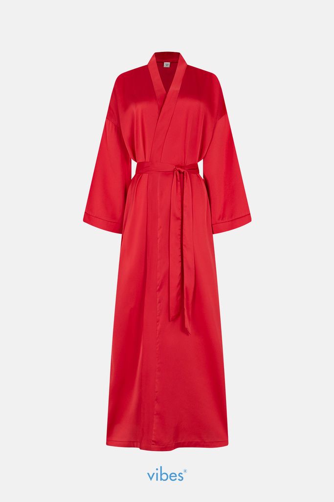 Áo choàng Lụa cao cấp Vivie Silk Robe