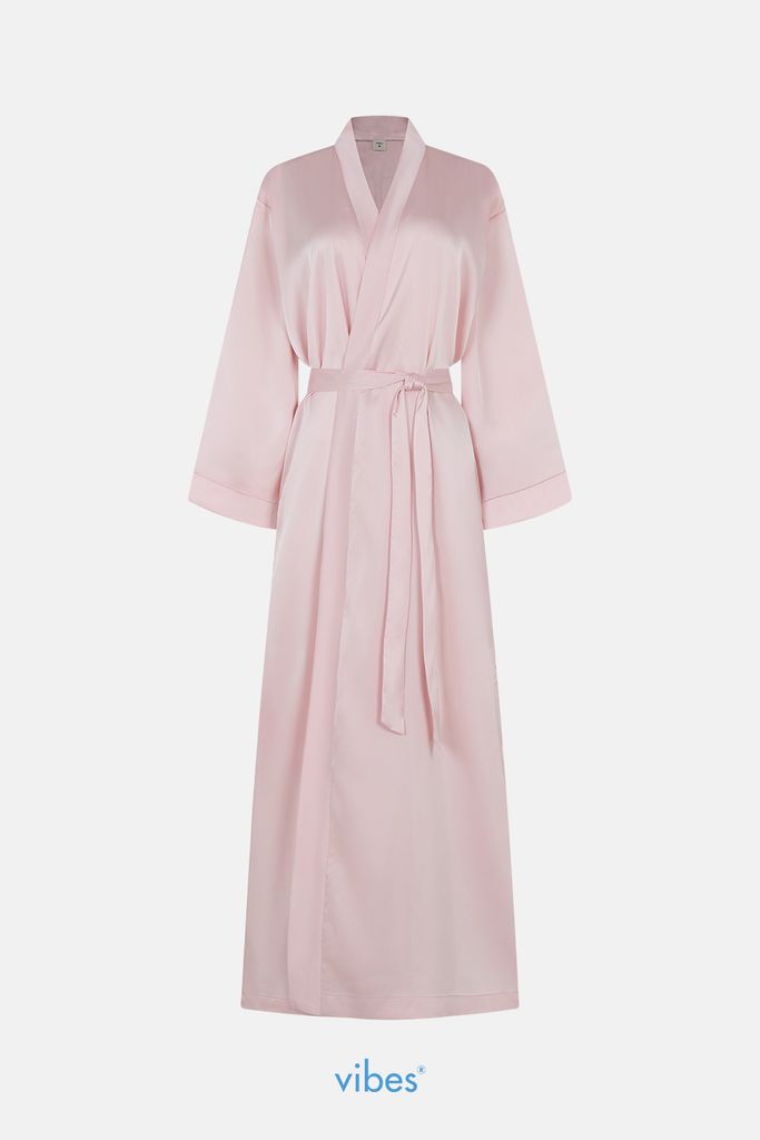 Áo choàng Lụa cao cấp Vivie Silk Robe
