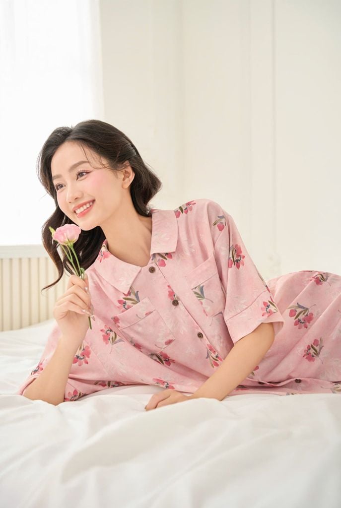Pijama ngắn freesize FS Florence Py Set