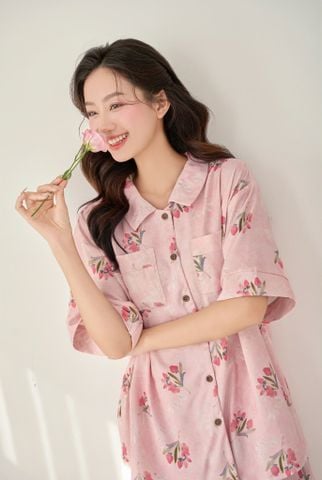 Pijama ngắn freesize FS Florence Py Set