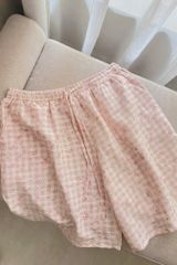 Pijama ngắn freesize FS Caro Py Set Pink*