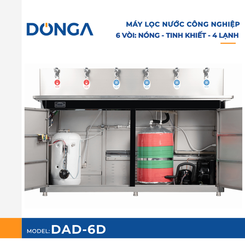 Máy lọc nước nóng lạnh công nghiệp DONGA DAD-6D