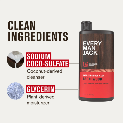  Sữa Tắm Every Man Jack Cedarwood 500ML 