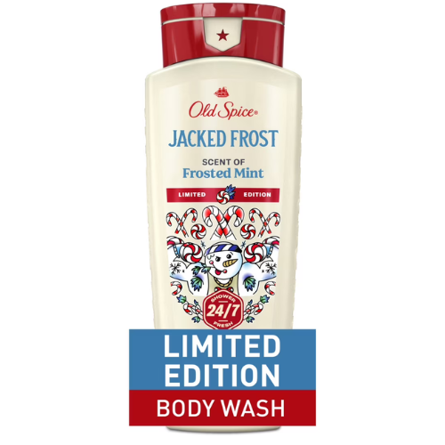  Sữa Tắm Old Spice Holiday Limited Edition Jacked Frost with Frosted Mint Scent 473ML 