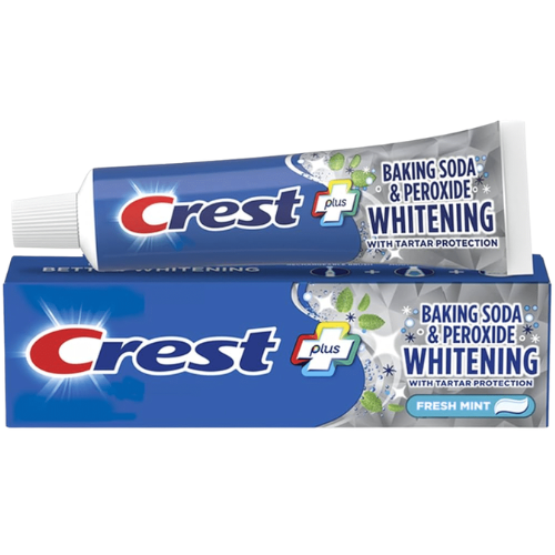  Kem Đánh Răng Crest Plus Baking Soda & Peroxide Whitening 161Gr 