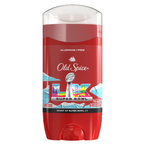  Lăn Khử Mùi Old Spice Super Bowl LX 85Gr (Sáp Xanh) 