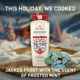  Sữa Tắm Old Spice Holiday Limited Edition Jacked Frost with Frosted Mint Scent 473ML 