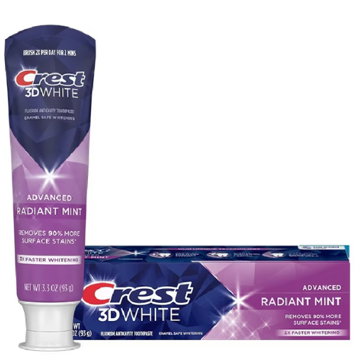  Kem Đánh Răng Crest 3D White Advanced Radiant Mint 93Gr 