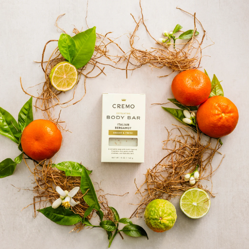  Xà Bông Cục Tẩy Tế Bào Chết Cremo Italian Bergamot 170Gr 