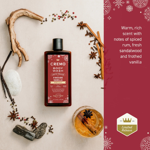  Sữa Tắm Cremo Limited Release Holiday Body Wash Fireside Vanilla 473ML 