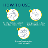  Xịt Khử Mùi Chân Dr.Scholl’s Odor-X No Sweat Dry Foot Spray Unscented 133GR 