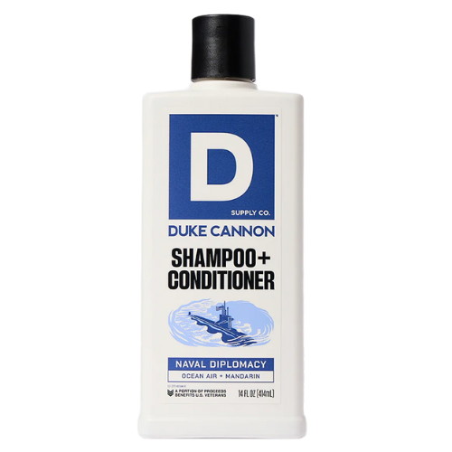  Dầu Gội Đầu Duke Cannon News Anchor 2-in-1 Naval Diplomacy 414ML (Dầu Gội Xã) 