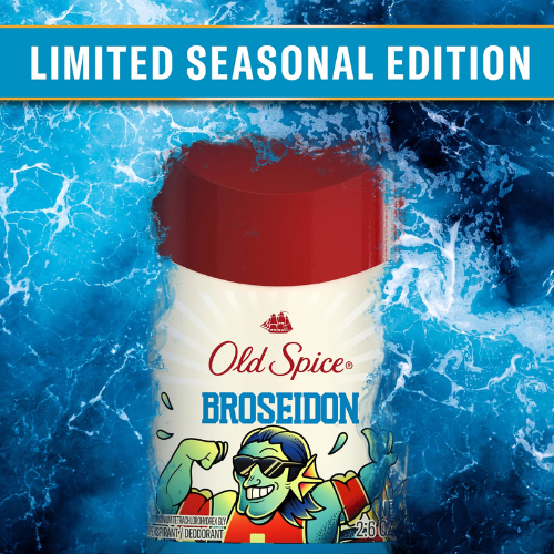  Lăn Khử Mùi Old Spice Summerdude Limited Edition Broseidon Scent of Ocean Surf 73Gr (Sáp Trắng) 