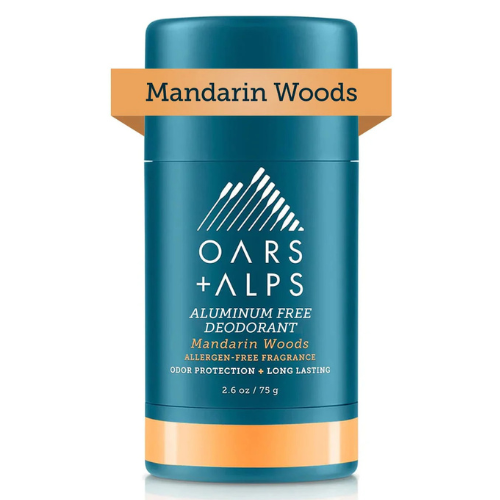  Lăn Khử Mùi Oars + Alps Mandarin Woods Aluminum Free Deodorant 75gr (Sáp Trong) 