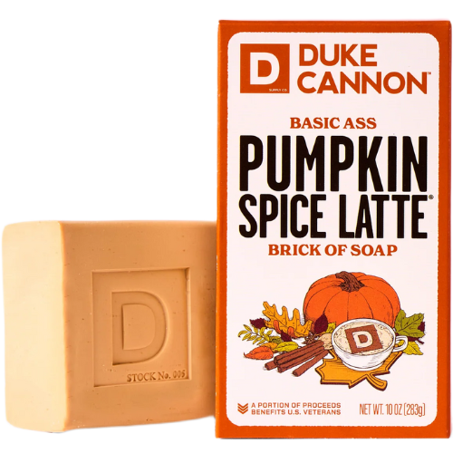  Xà Bông Cục Duke Cannon Holiday Pumpkin Spice Latte 283Gr 