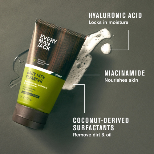  Sữa Rửa Mặt Every Man Jack Daily Face Cleanser 148ML 