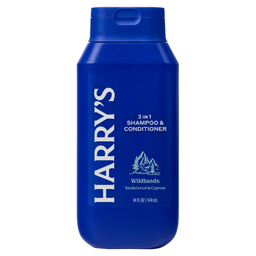  Dầu Gội Đầu 2 In 1 Harry's Wildlands 414ML (Dầu Gội Xả) 
