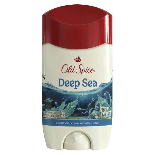  Lăn Khử Mùi Old Spice Inspired By Nature Collection Deep Sea With Ocean Elements 73Gr (Sáp Trắng) 