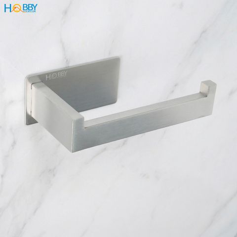 Kệ để cuộn giấy vệ sinh dán tường inox 304 Hobby Home Decor G12