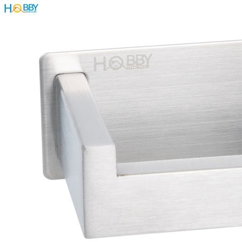 Kệ để cuộn giấy vệ sinh dán tường inox 304 Hobby Home Decor G12