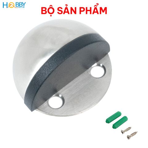 Chặn cửa bán nguyệt chống va đập tường inox 304 Hobby home decor CC14