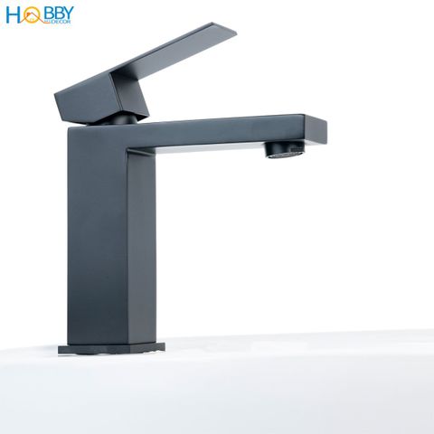Vòi rửa mặt lavabo nóng lạnh inox 304 sơn đen Hobby Home Decor VRM5D