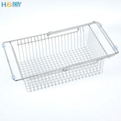 Khay đựng chén đĩa đa năng gác bồn rửa inox 304 Hobby home decor KDC8
