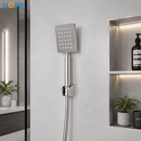 Bộ vòi hoa sen tắm inox 304 kèm dây sen 1.5m/2m Hobby Home Decor BST3