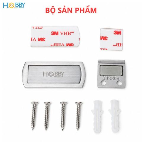 Bộ chặn cửa có nam châm giữ cửa cho cửa nhôm Hobby Home decor CC17