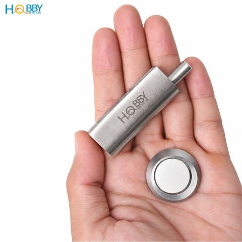 Cục hít giữ cửa nhôm inox 304 gắn sàn Hobby Home Decor CC18