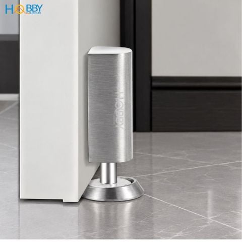 Cục hít giữ cửa nhôm inox 304 gắn sàn Hobby Home Decor CC18