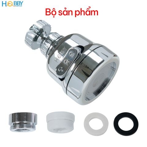 Đầu nối vòi rửa chén tăng áp 3 chế độ phun Hobby home decor VSTA5