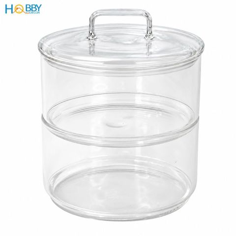 Hủ thủy tinh đựng thực phẩm nhiều tầng tùy chọn Hobby Home Decor HTT1